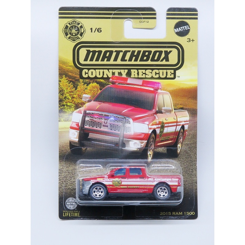 Matchbox 2019 Ram Krankenwagen - Spielzeugauto Mit  Produktbild-Vorschau 12