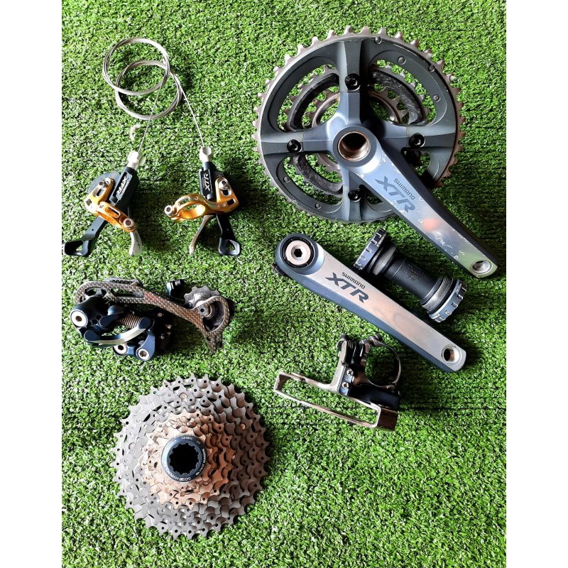 Shimano xtr 3x9 discount groupset