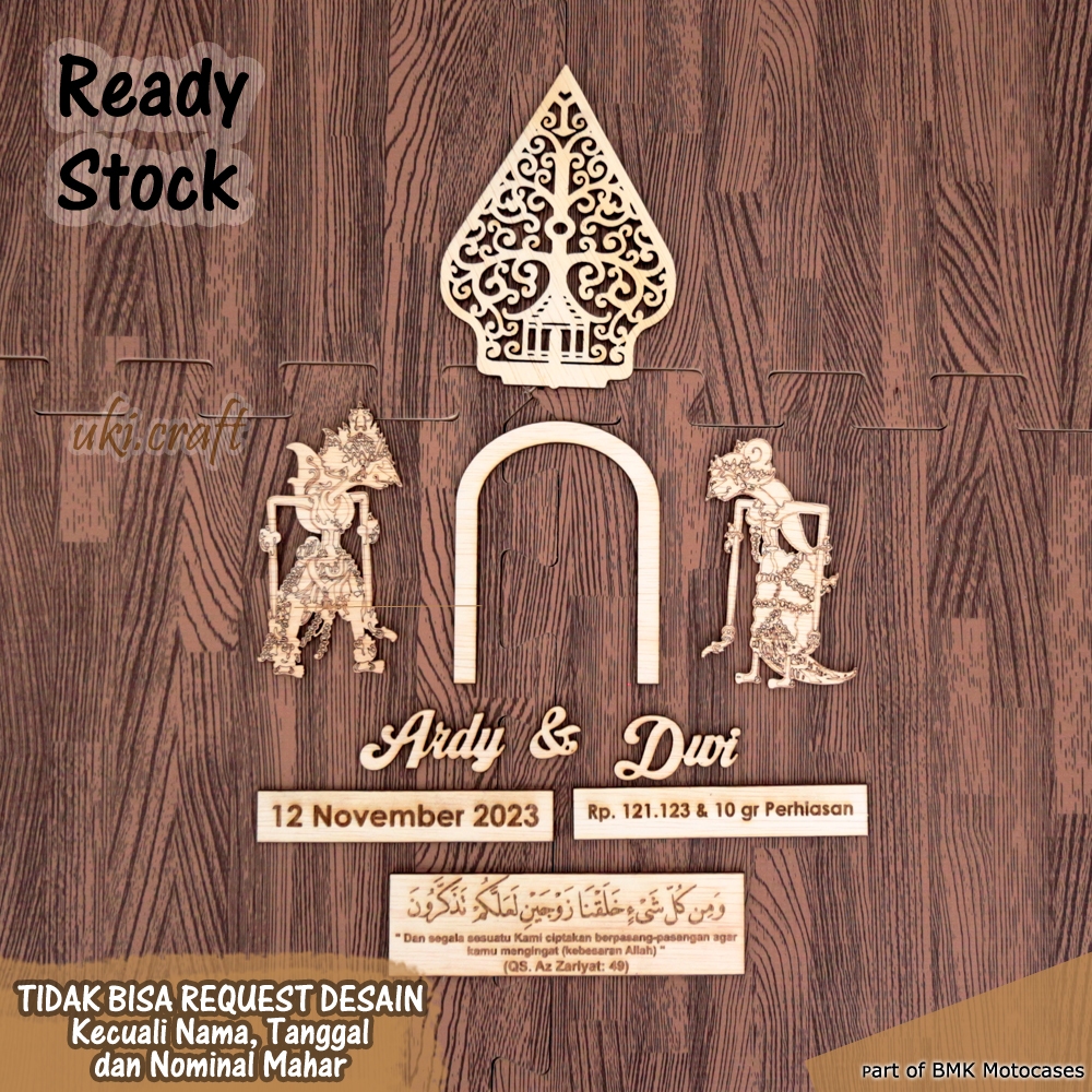 Jual Gunungan Rama Shinta - Satu Set Bahan Aksesoris Dekorasi Mahar ...