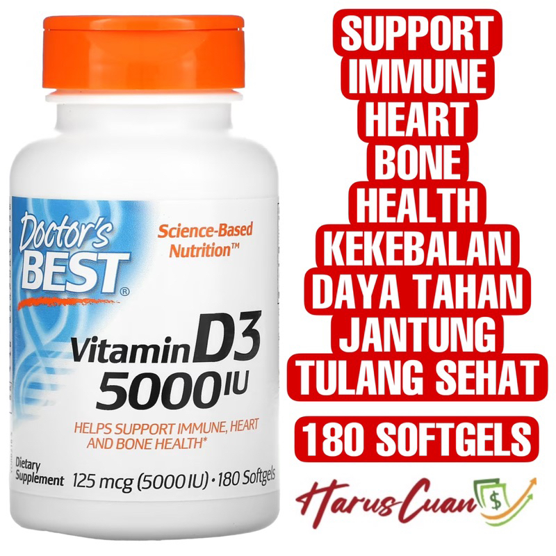 D3 Vitamin 125 Mcg (5,000iu) 360 Softgel Naturewise | Frete Grátis - View #6