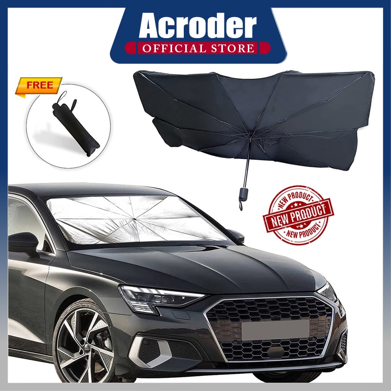 Acroder Payung Mobil  Anti Panas Interior Mobil Depan Dashboard Penutup Kaca