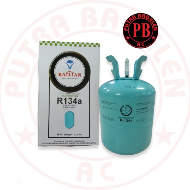 Jual freon bailian ac mobil R134 TABUNG berat 13.5 kg | Shopee Indonesia