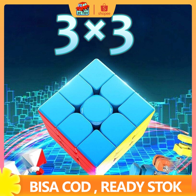 Jual ZCTOY Super Murah Cube 3x3/2x2 Puzzle Cubes Stickerless | Shopee ...