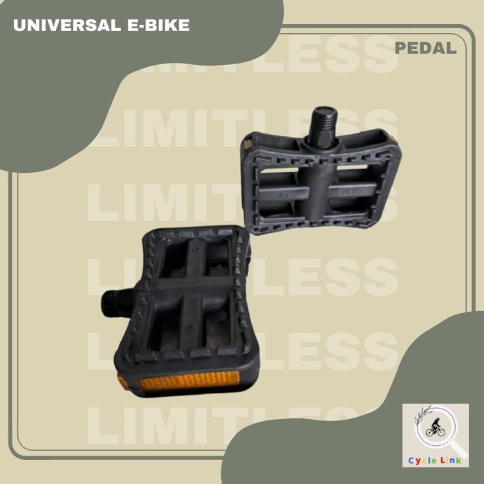 Pedal set sepeda listrik elektrik E-Bike universal