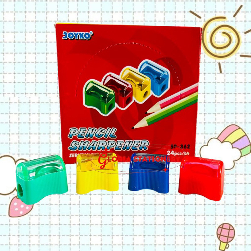 Jual JOYKO SP 362 Sharpener/ Serutan Roti SP 362 (isi 24 pcs) | Shopee ...
