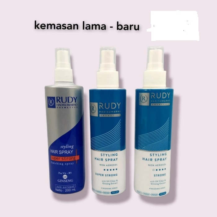 Jual Rudy Hadisuwarno hair spray non aerosol / cair 200ml | Shopee ...