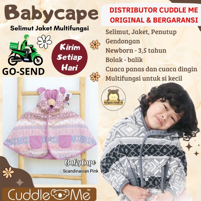 Jual Jaket Bayi Baby Cape Cuddle Me Anak Multifungsi BabyCape CuddleMe ...