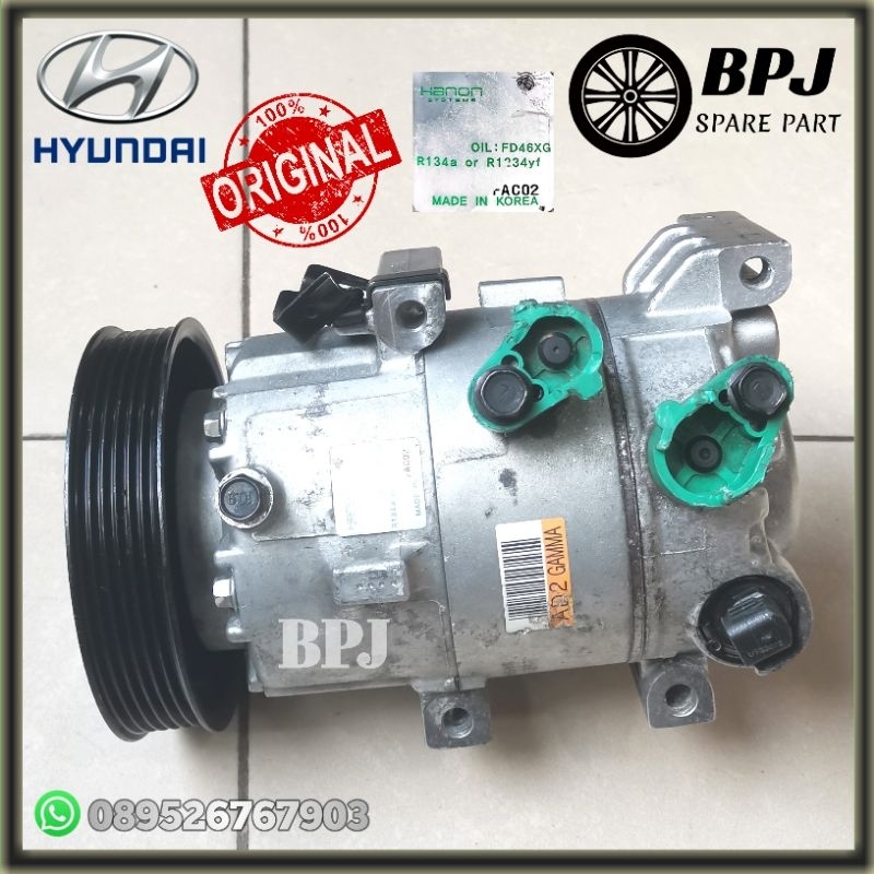 Jual Compressor Compresor Kompresor AC Hyundai All New Elantra Verna ...