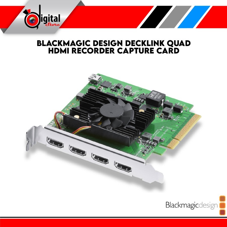 Blackmagic HDMI Capture Card Blackmagic DeckLink Quad HDMI