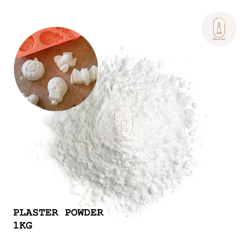 Jual Plaster Powder 1KG- Bubuk Plaster DIY Crafting Cetakan Patung ...