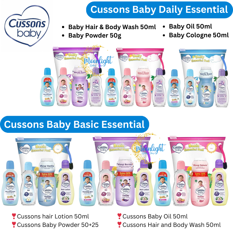 Jual Cussons Baby Mini Bag Gift Set Daily Essential Pack Cussons Travel