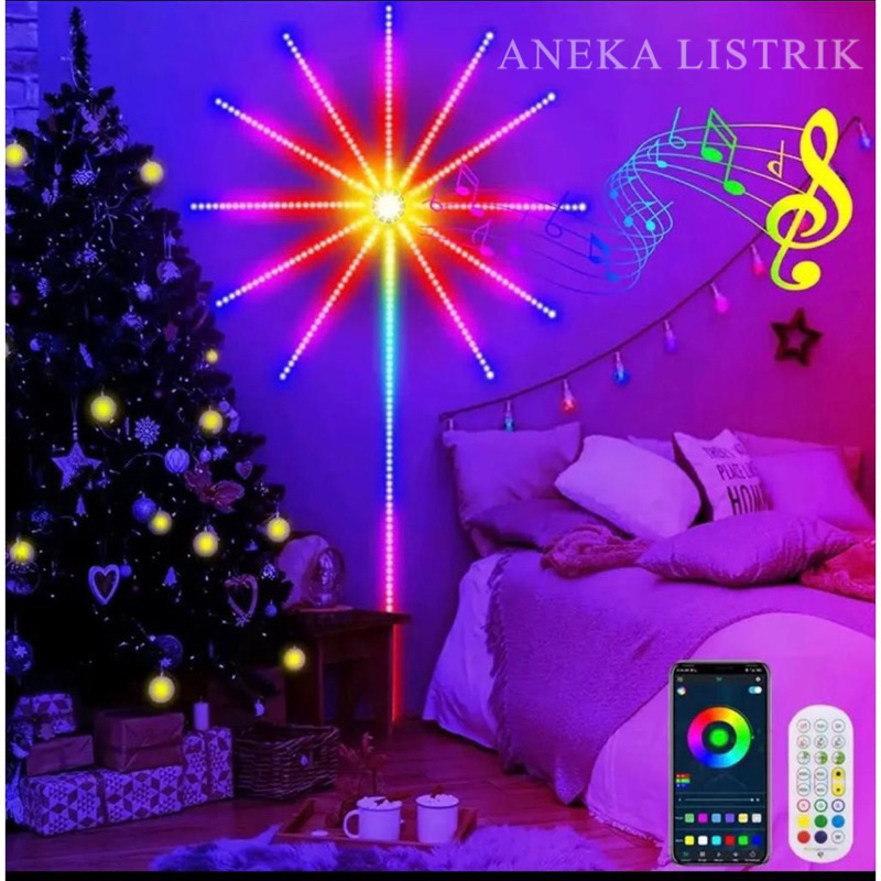 Jual LAMPU LED STRIP MODEL KEMBANG API / ROCKWARE FIREWORK LED MAGIC ...