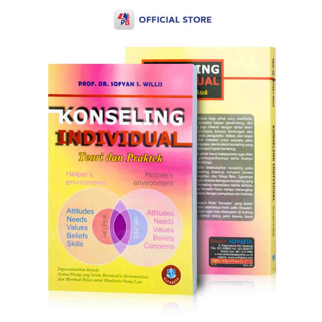 Jual Buku BK / Konseling Individual Teori Dan Praktek / Alfabeta ...