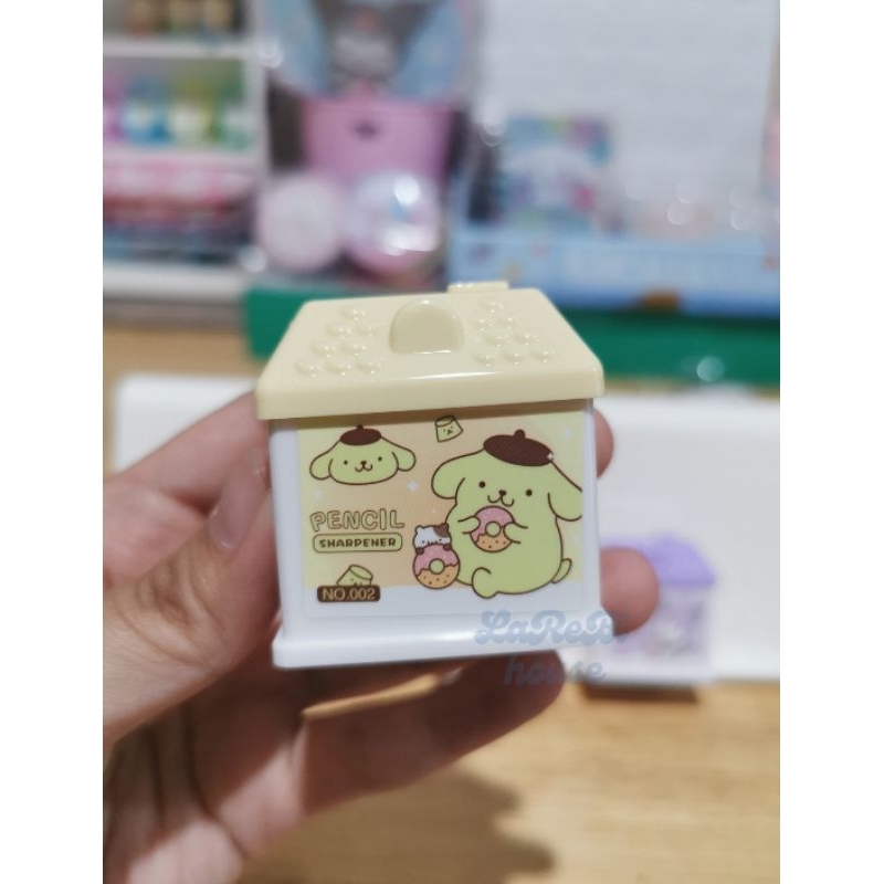 Jual Rautan Rumah Seleper Sanrio Kuromi Pom Purin Hello Kitty Cinnamon