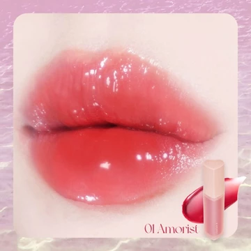 Holika Heart Crush Bare Glaze Tint Tinted Lip Glaze W Stain