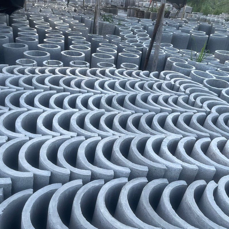 Jual Buis Beton gorong gorong Bulat dan Belahan 20cm - 30cm - 40cm ...