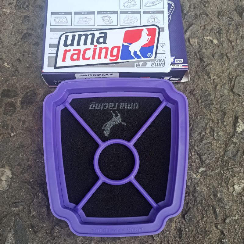Jual FILTER UDARA AIR FILTER SONIC 150 / SUPRA GTR UMA RACING | Shopee ...