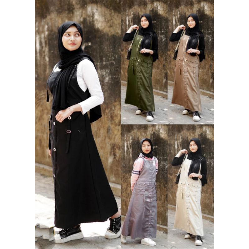 Jual JUMSUIT ROK REMAJA DAN DEWASA GAMIS INARA RUSLI TEMI #OVERRAL ...