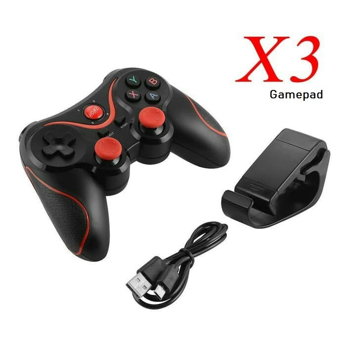 Jual Gamepad | Gamepad Bluetooth Stick X3 Wireless Controller Joystick ...