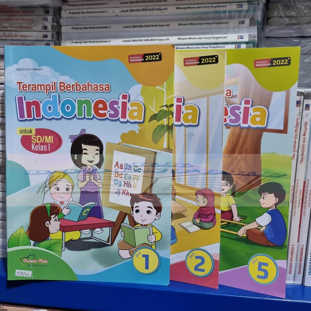 Jual BUKU BEKAS TERAMPIL BERBAHASA INDONESIA SD/MI KELAS 1/2/3/4/5/6 ...