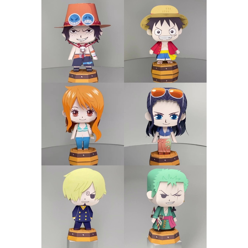 Jual Papercraft Anime One Piece Action Figure Versi JCube | Shopee ...