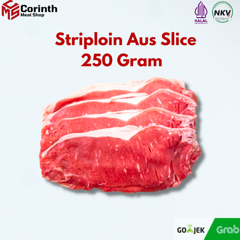 Jual Striploin Pr Slice Import Aus Gram Sirloin Impor Australia Daging Sapi Has Luar