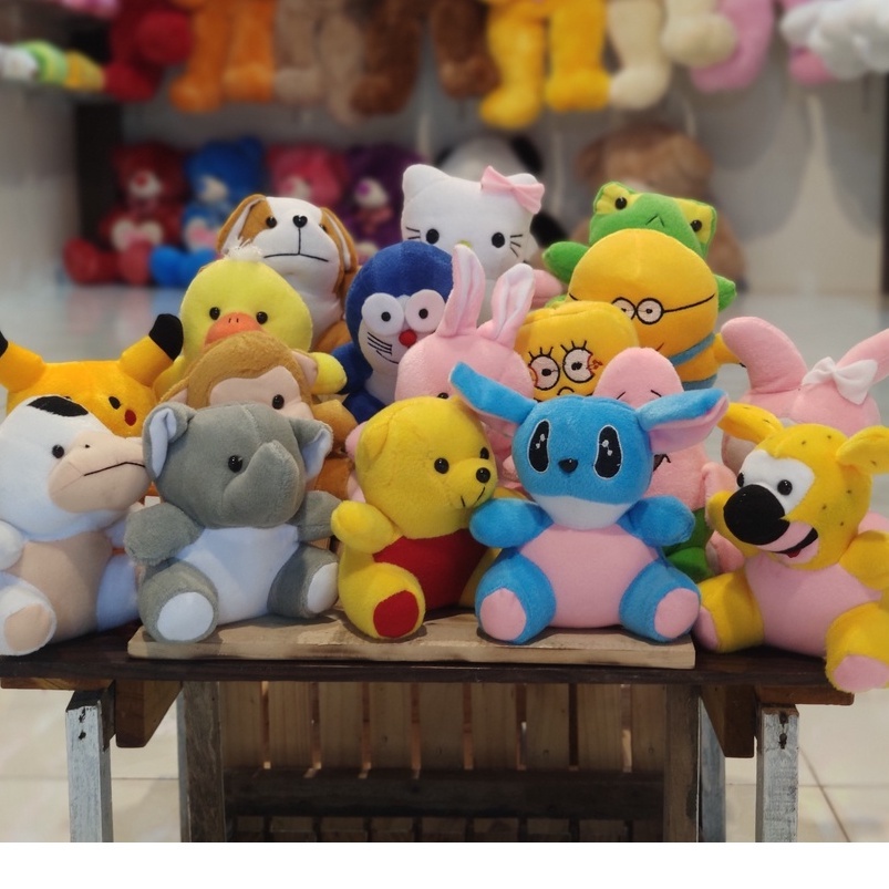 Jual COD Joy KTB Boneka Mini Karakter Hadiah Hampers 15cm Mainan Boneka ...