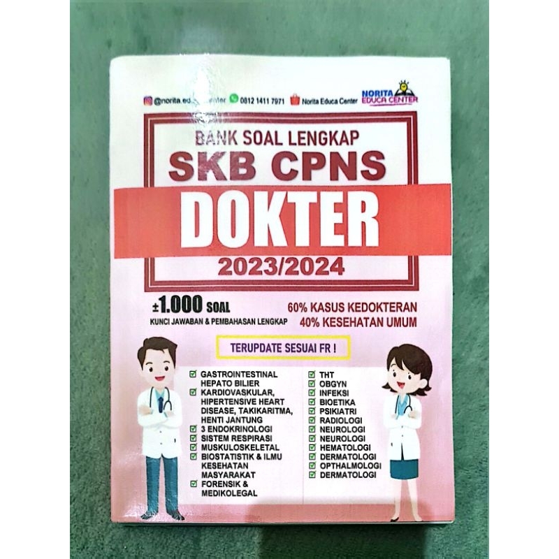 Jual Buku Latihan SKB CPNS Dokter 2023/2024 | Shopee Indonesia