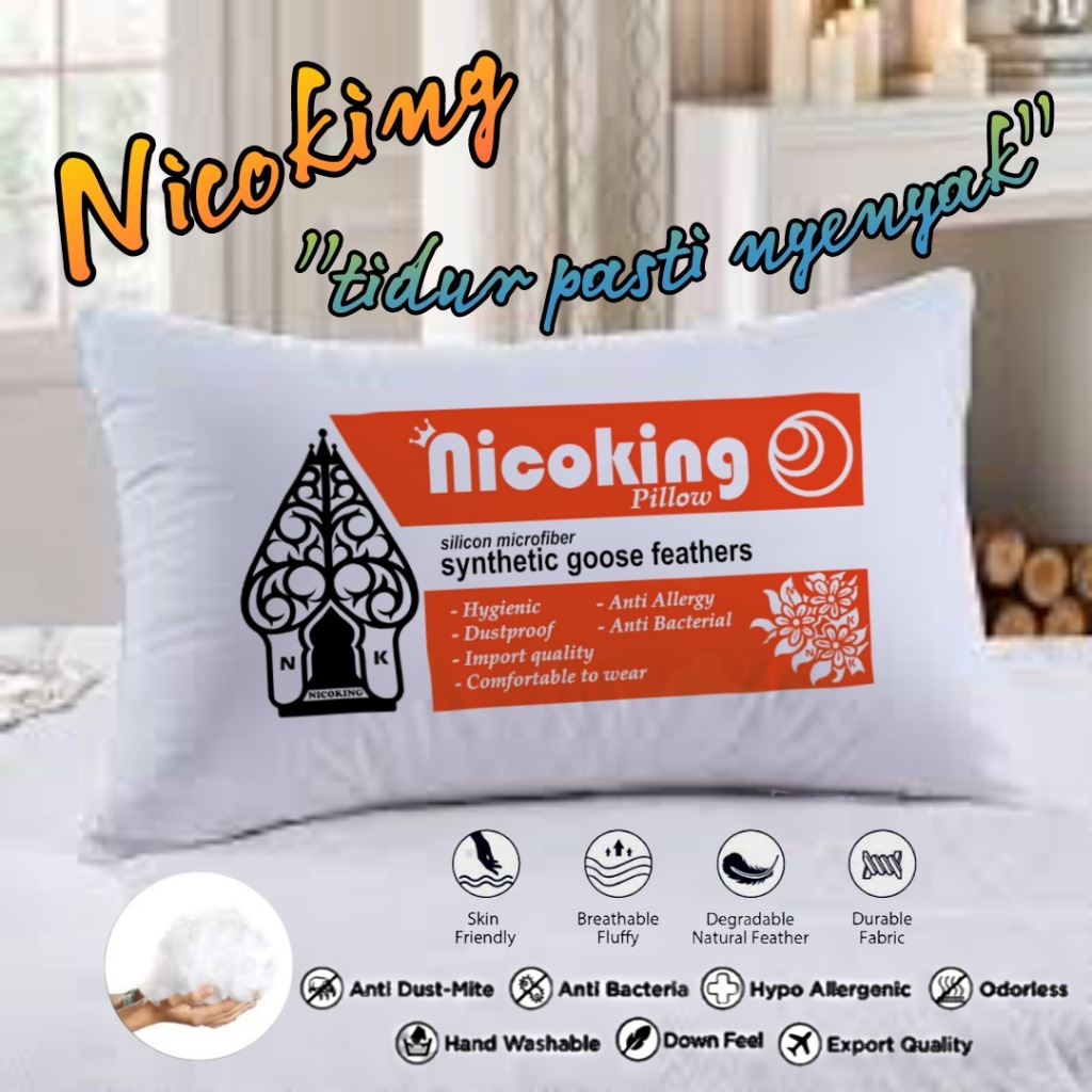 Jual Nicoking Bantal Atau Guling Milenial Hotel Berbintang Exlusive ...