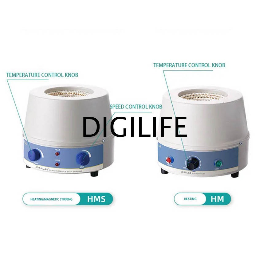 Jual Heating Mantle 500ml Joanlab HM Electric Lab Mixer Stirrer ...