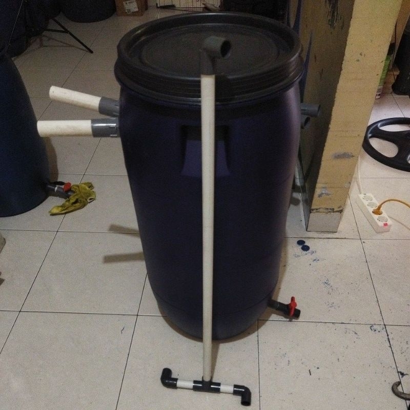 Jual tong filter kolam ikan 2 outpun @ 1 inch | Shopee Indonesia