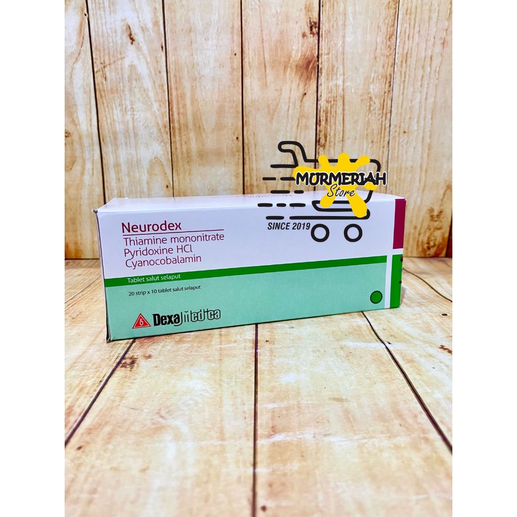 Jual Neurodex BOX Isi 200 Tablet Vitamin B1, B6, Dan B12. | Shopee ...