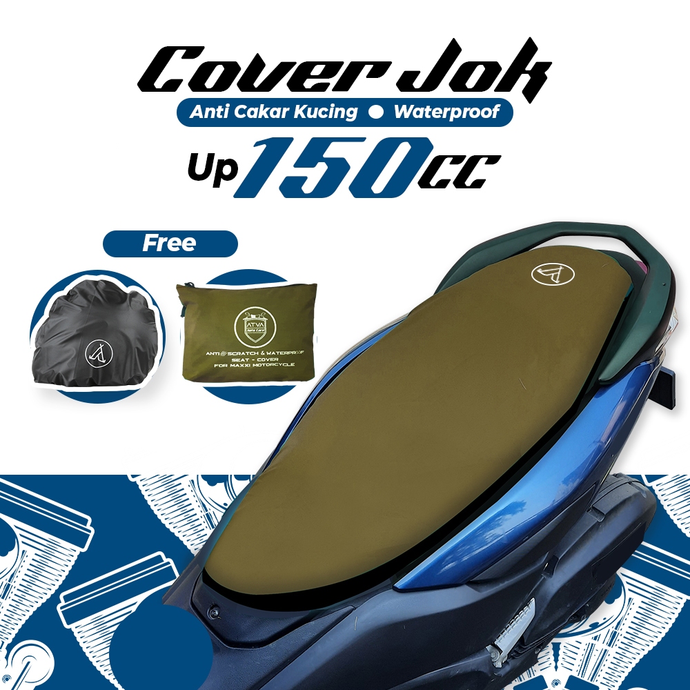 Jual Cover Sarung Jok Motor New Vario 150 PCX ADV Nmax Lexi Aerox Anti