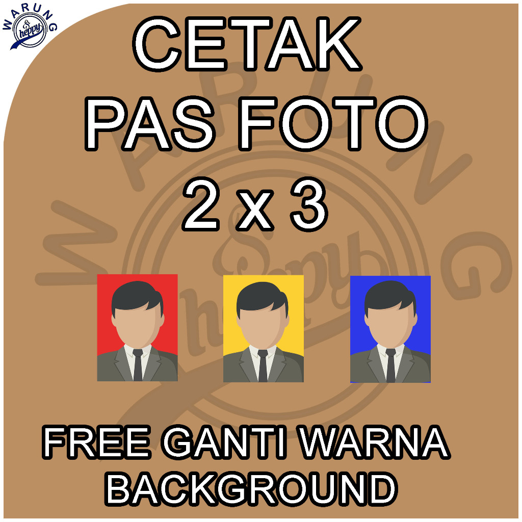 Jual siheppy Cetak Pas Foto Ukuran 2x3 photo paper Glossy Murah ...