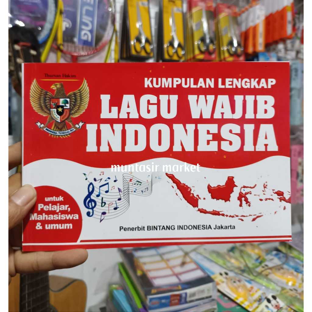 Jual Kumpulan Lengkap Lagu Wajib Nasional & Lagu Daerah Indonesia