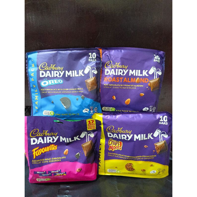 Jual CADBURY DAIRY MILK FAMILY PACK Shopee Indonesia