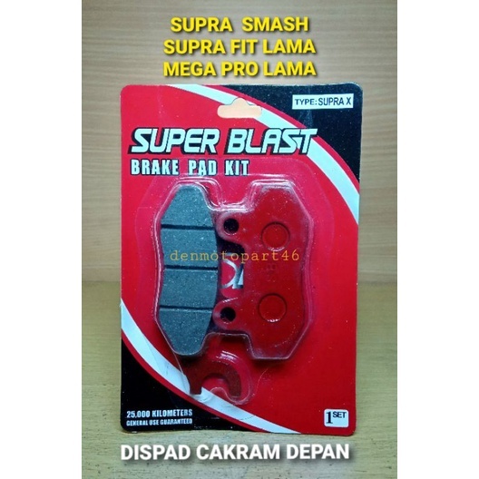 Jual Dispad Disped Kampas Rem Cakram Depan - Supra , Revo , Supra Fit