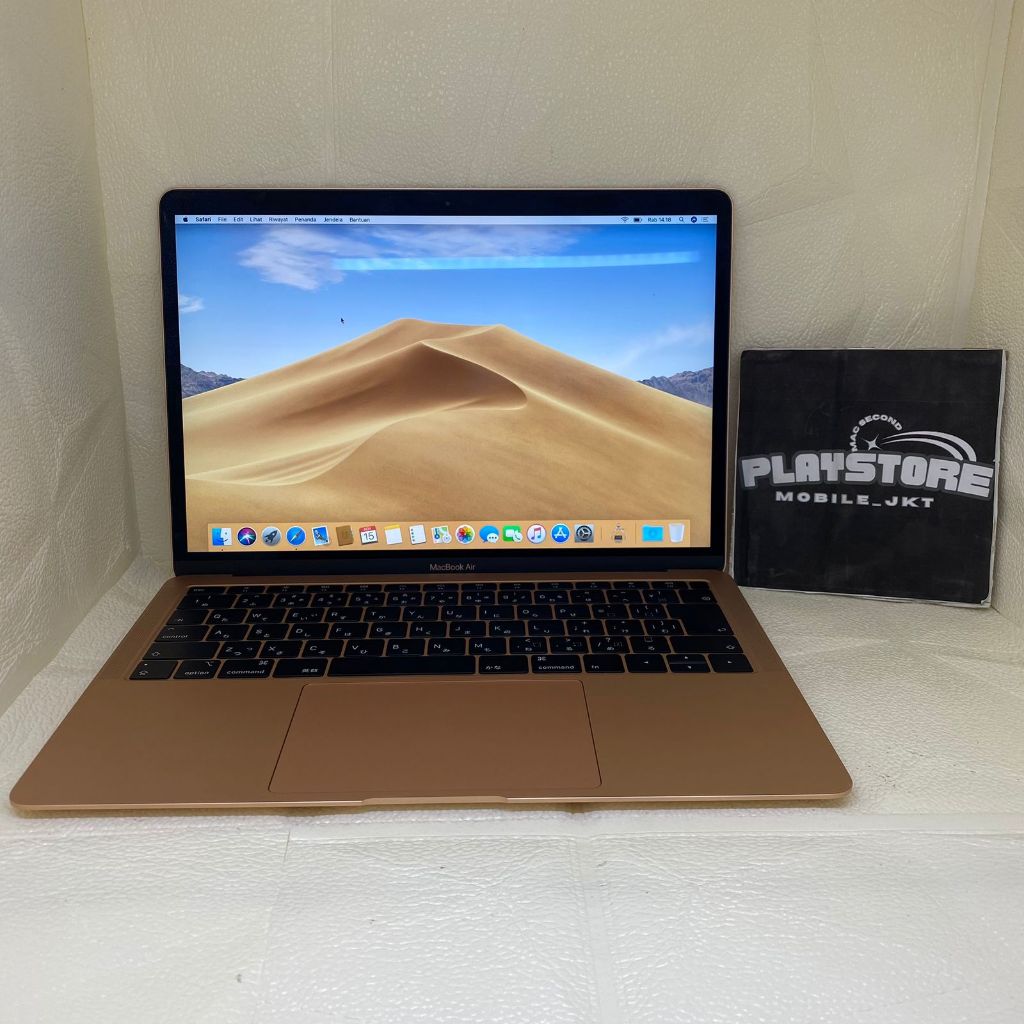 Jual MacBook Air 2018 13 inch Core i5 8/128GB 8/256GB Second Original