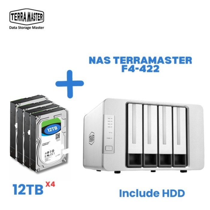 TerraMaster F4-422 10GbE NAS 【公式通販】