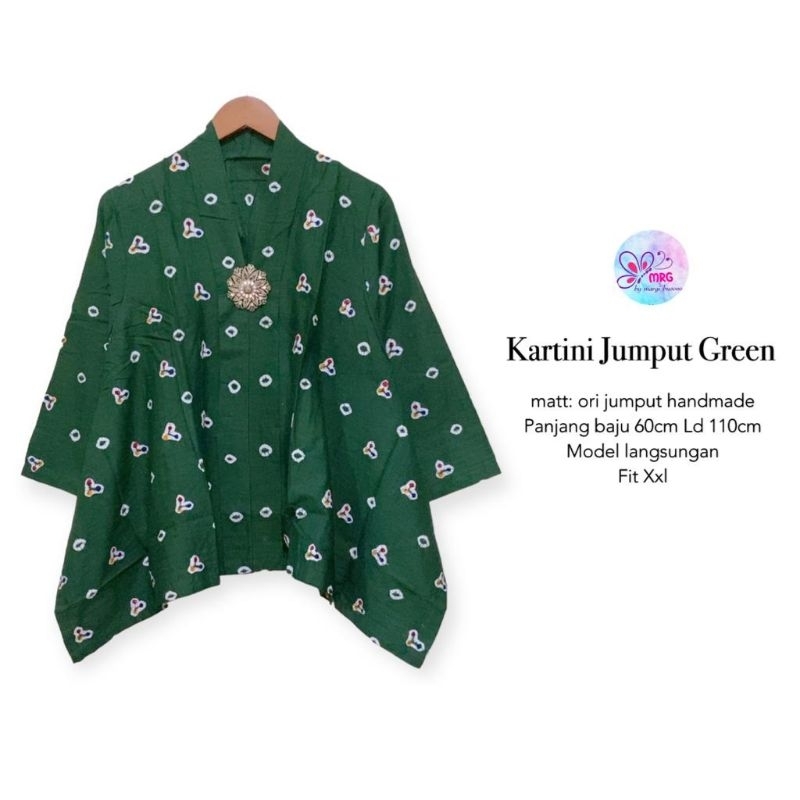 Jual Kartini Jumput #2/ Blouse Batik Jumputan Ori | Shopee Indonesia