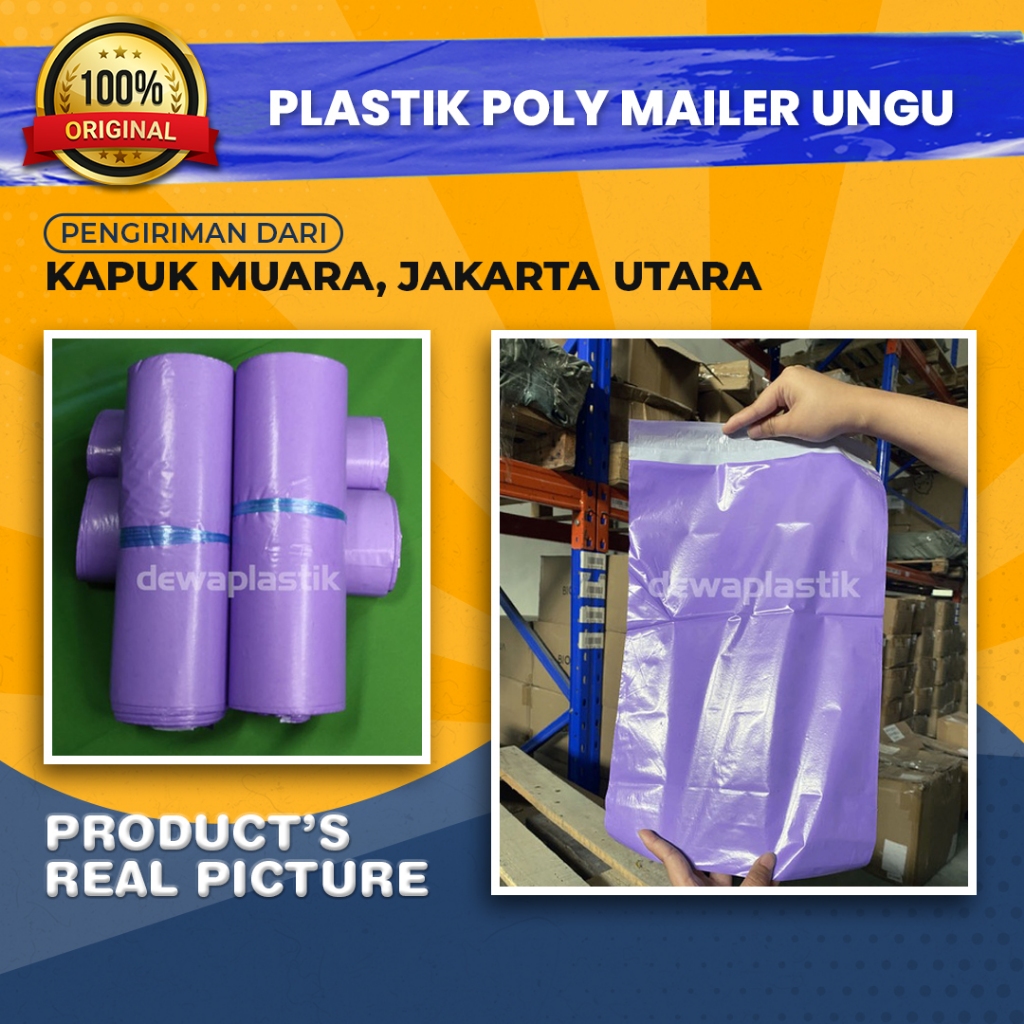 Jual Polymailer 25x35 Cm Isi 100 Pcs Polymailer Kantong Plastik Ldpe Amplop Packaging 25 X 35 Cm 1510