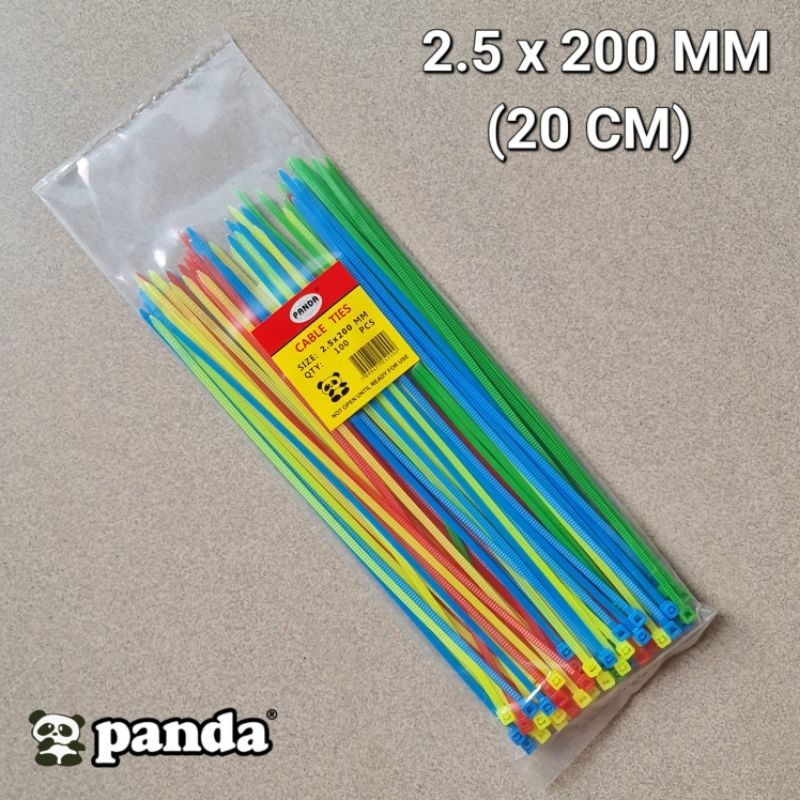 Jual Kabel Tis Warna Warni Cm Cable Ties Mix Color Pengikat