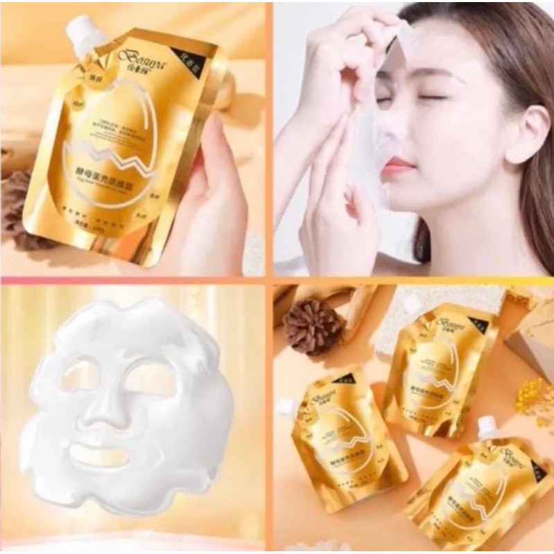 Jual Egg Shell Yeast Mask Cream (Ready Stok) | Shopee Indonesia