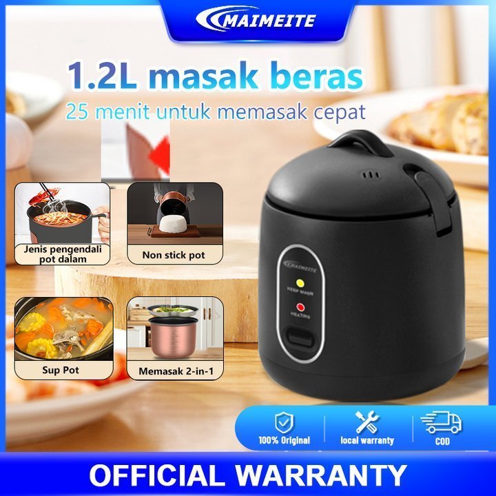 Jual MAIMEITE Rice Cooker Mini/Panci anti lengket penanak nasi/Penanak