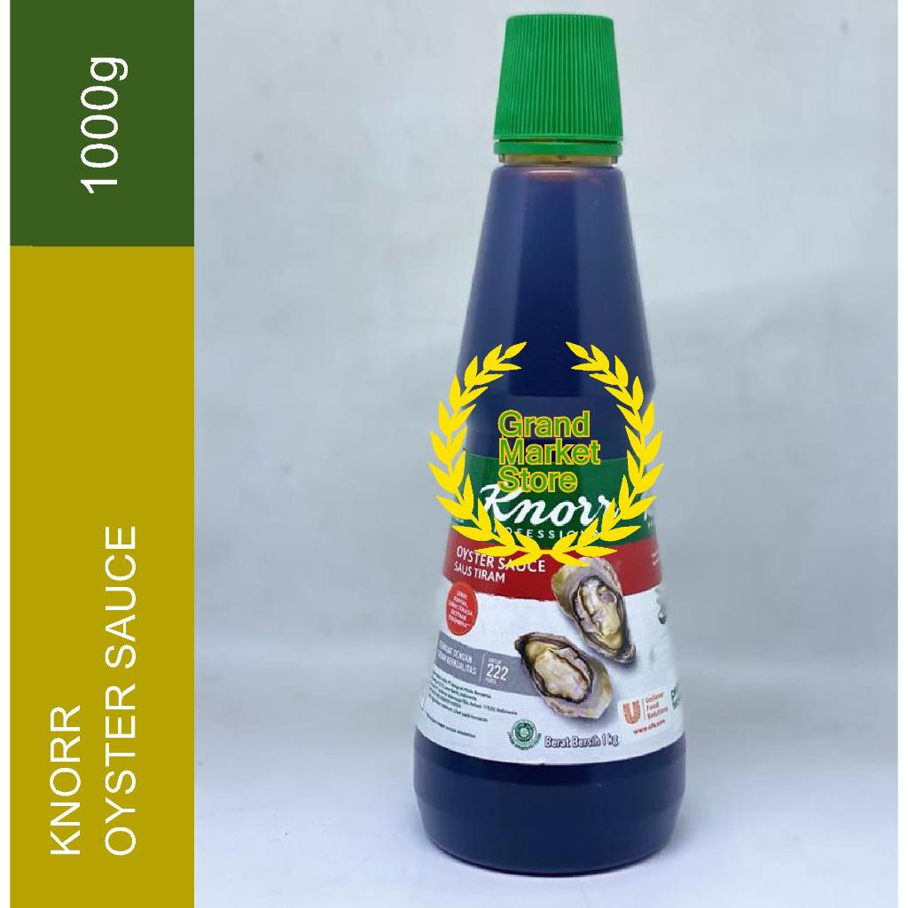 Jual Knorr Oyster Sauce / Saus Tiram 1 kg Knor Saus Oyster 1000 gram Shopee Indonesia