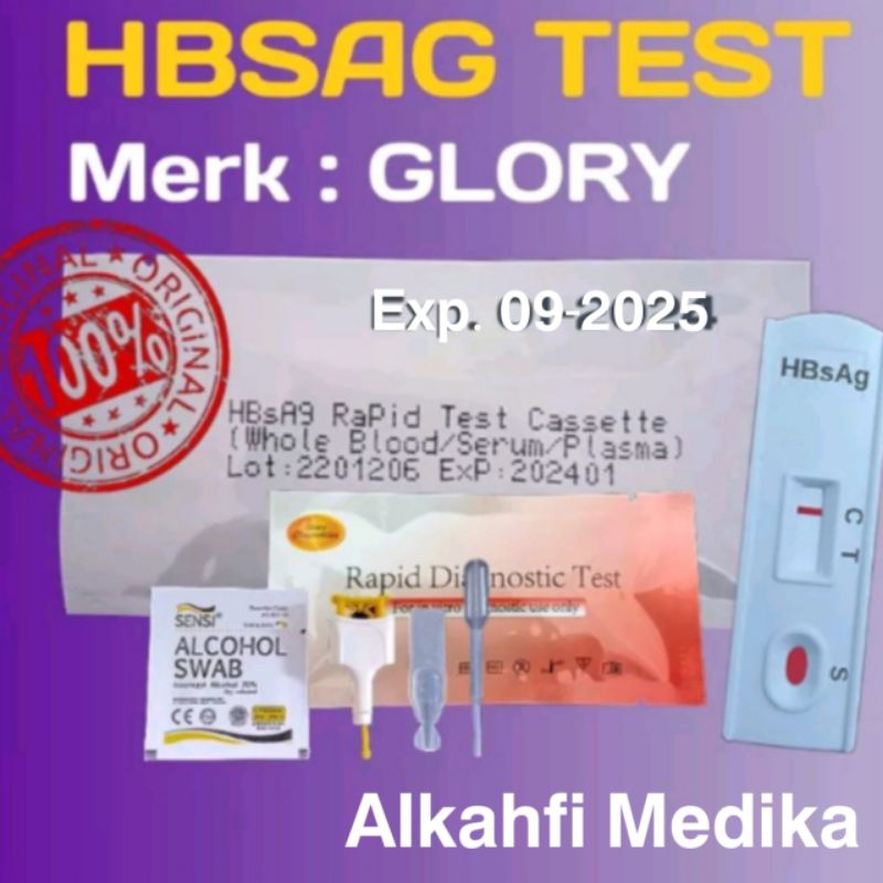 Jual Paket Murah Tes Uji Akurat Hepatitis B / HBSAg Card Whole Blood ...