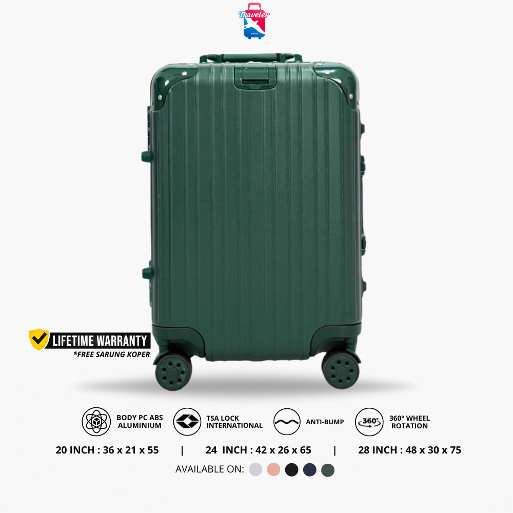 Jual 6006 - Koper Sultan 20, 24 & 28 Inch Anti Pecah Roda 4 Anti Air ...