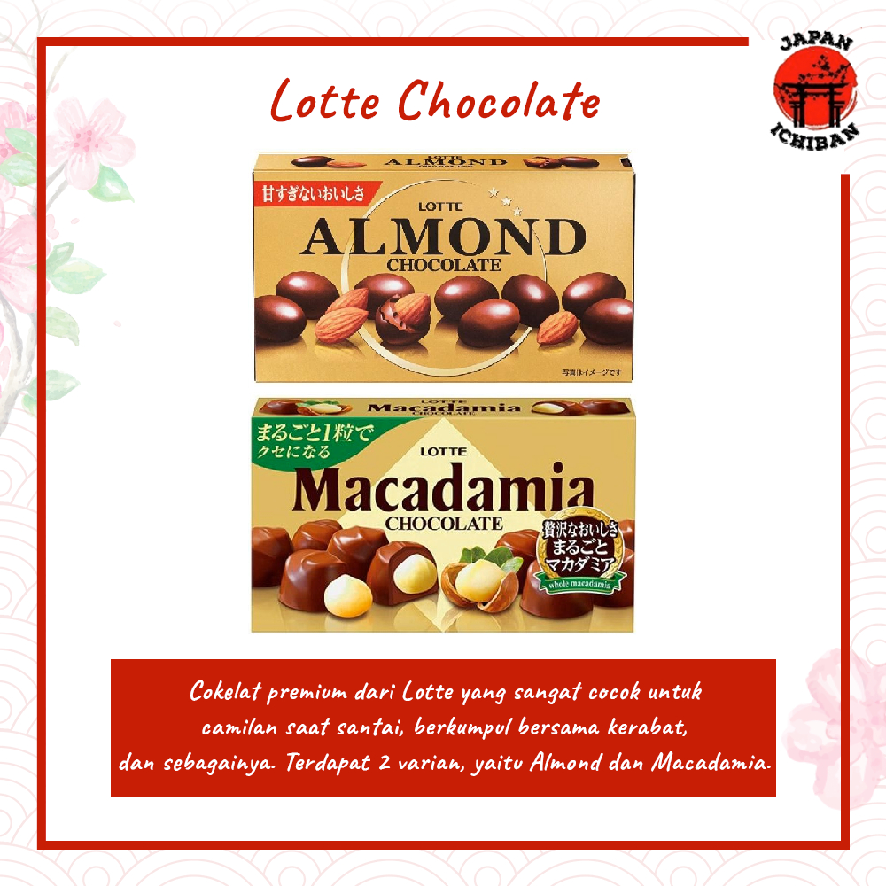 Jual Lotte Chocolate - Camilan Cokelat Lotte Original Japan | Shopee ...