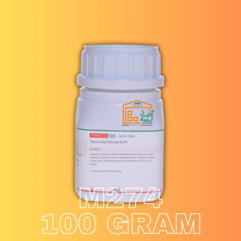 Jual Phenol Red Sucrose Broth Media Mikrobiologi, 100 gram Shopee