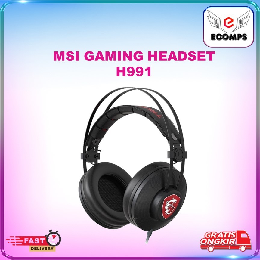 Msi gaming headset discount h991